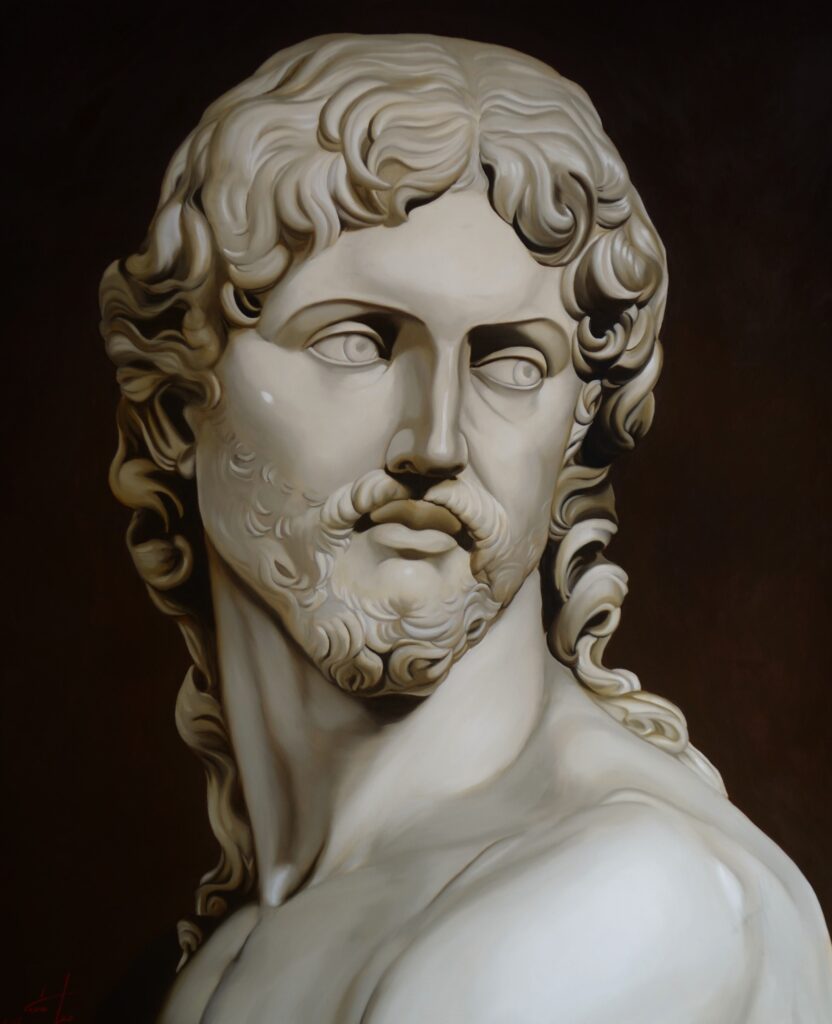 Christus, olio su tela - cm. 100x120